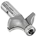 1/2" Shank, 1/2" Radius x 1-1/2" Diameter x 3/4" Cutting Length - Roundover Bit, Whiteside# 2009