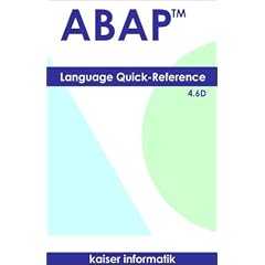 Abap Language Quick-Reference 4.6D