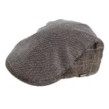 J by Jasper Conran-Brown panelled flat cap