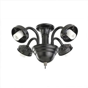 2.25 Four Light Ceiling Fan Fitter Finish: Mojave by 