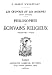 Philosophes et Écrivains Religieux