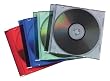 Fellowes 50-Pack Slim Jewel Cases- Colors Holds One CD/DVD And Booklet