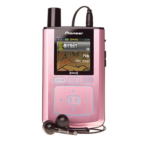 Pioneer Inno XM2go Portable Satellite Radio/MP3 Player (Pink)