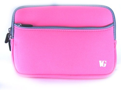 Sacoche en Néoprène pour ordinateur portable 33,78 cm, Apple Macbook 33 cm HP Pavilion 33,78 cm Acer Aspire 33,78 cm Acer Timeline Toshiba Satellite Sony Vaio Dell Latitude Dell Inspiron Samsung Notebook Sleeves (Disponible en différentes couleurs) (Rose bonbon)