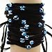 Free Shipping -Love & Lucky - Chocolate Suede Evil Eye Wrap Bracelet - (picture shows 5 bracelets)