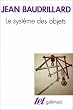 Le syst�me des objets