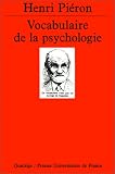 Vocabulaire de la psychologie