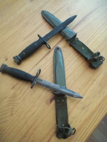 M7 Bayonet Knife/US Scabbard, Vietnam Era M7 Bayonet Knife/US Scabbard, Vietnam Era Hunting Knives