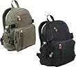 Vintage Washed Military Compact Mini Backpack
