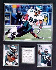 Brian Westbrook/Large Collectors Photo Presentation