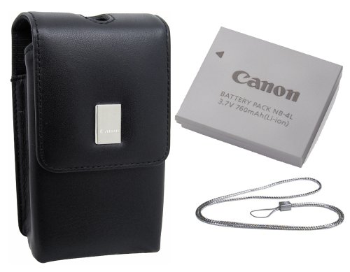 Canon Digital Elph Accessory Kit 4 for Canon SD630, SD750, SD1000 and SD430 Digital Cameras