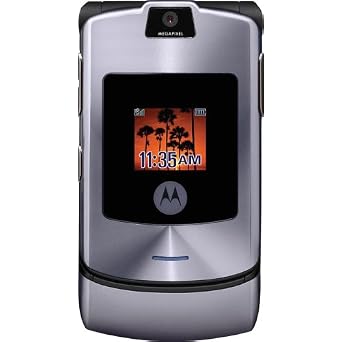 Motorola RAZR V3i Unlocked Phone with Camera, MP3/Video Playe