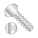 Small Parts 0410LTF Steel Thread Rolling Screw for Plastic, Zinc Plated, 82 Degree Flat Head, Star Drive, #4-20 Thread Size, 5/8