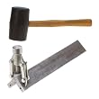 Warner Tool 1-1/4-Inch Corner Bead Crimper with Rubber Mallet #338