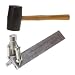 Tools & Hardware : Warner Tool 1-1/4-Inch Corner Bead Crimper with Rubber Mallet #338