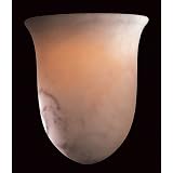 Minka Lavery Lights 331 Wall Sconce - White Alabaster Wall Contemporary Indoor Lighting by Minka Lavery