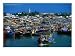Fishing Boats Docked in Port at Mouth of Phan Thiet River, Phan Thiet, Binh Thuan, Vietnam Photographic Poster Print by Anders Blomqvist, 16x12
