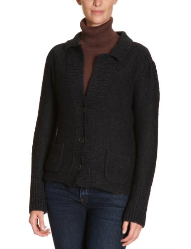 Marc O\'Polo Damen Strickjacke 109 5099 61039, Gr. 40/42 (L), Grau (granit melange 973) Preisvergleich