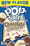 Kellogg's Pop-Tarts Chocolate Banana Split, 8-Count Box (Pack of 6)