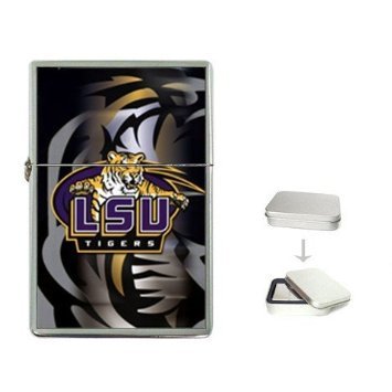 New Product LSU Tigers Flip Top Cigarette Lighter + free Case Box at Amazon.com