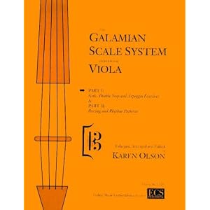 The Galamian Scale System For Viola, Parts I & II by Ivan Galamian