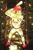 St. Louis Cardinals MLB 20" Double Sided Window Light-Up Player
