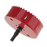 【ノーブランド品】Bi Metal M42 HSS ホールソーカッタードリルビット　アルミパイプ - 110ミリメートル
