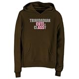Sweatshirt Woman Brown Trinidadian Cute & Classy Trinidad And Tobago Country
