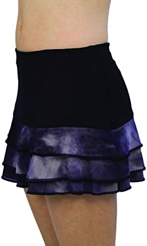 Peachy Tan Helena Mesh Layered Skirt