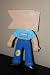 Champ Man Champion Auto Part Store Mascott Bendable Character Toy Figure Dated 1991_s-2