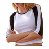 Kavio - Junior Crew Neck 3/4 Insert Slv Raglan (0218)