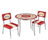 Guidecraft G85802 Retro Racers Chairs Kids Table
