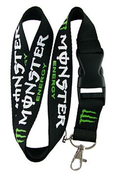 Monster Energy Lanyard Keychain Holder