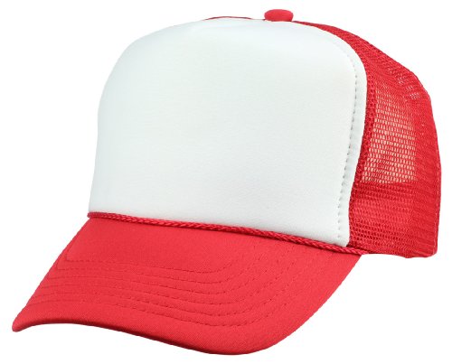 Youth Mesh Trucker Cap - Adjustable Hat (Comes in 8 Colors)