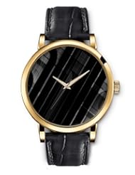 SPRAWL Aanalog Fashion Series Gold Ladies Watches of Genuine Black Leather Strap,Unique Wrist Watch for Women Girls Designed with Black bars
