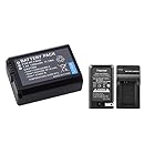 eForCity Charger+Battery Compatible with Sony nex-6, a3000 / Sony NP-FW50 NEX-5 NEX-3 NEX5 NEX3 NEX-F3 NEX-5R