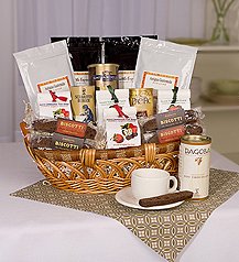 Beverage Bonanza Deluxe Gourmet Gift Basket - Delicious Warm Drinks! by Christmas Tea