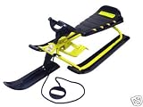 Review Y Frame Discounts  / Steel Body Snow Sledge with BRAKES!!