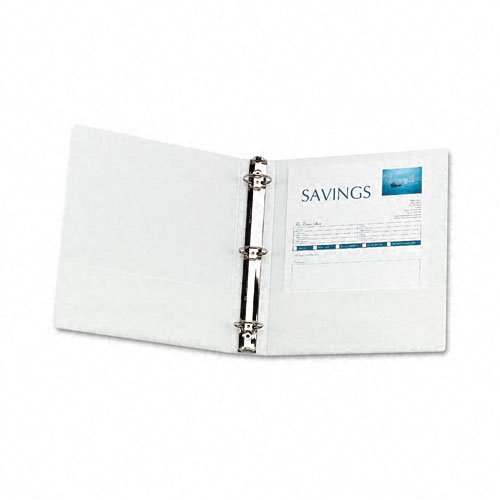 Avery Showcase Reference View Binder, 1.5 Inch, White, 1 Binder (19651)