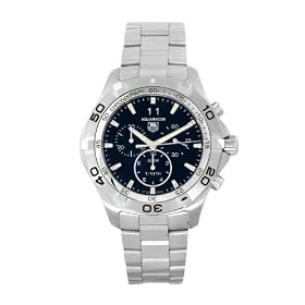 TAG Heuer Men's CAF101E.BA0821 Aquaracer Swiss-Quartz Black Dial Watch: Watches