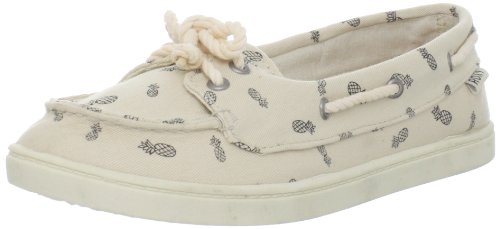 Roxy Women's Ahoy Boat Shoe,Natural,8.5 M US
