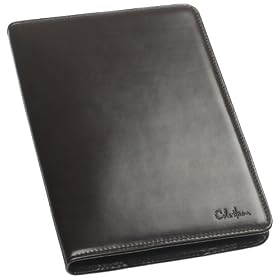Cole Haan Hand-Stained Smooth Leather Cover for 2nd Generation Kindle,Dark Brown