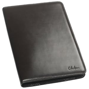 Cole Haan Hand-Stained Smooth Leather Cover for 2nd Generation Kindle,Dark Brown