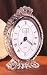 Century Crystal Oval Clock