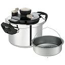 ティファール ワンタッチ開閉タイプ 両手圧力なべ クリプソ クレール 4L