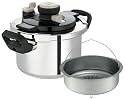 T-fal ワンタッチ開閉圧力なべ クリプソ クレール 4L P4310431