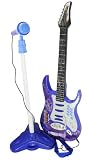 Rock n Roll Kareokee Microphone and Electronic guitar with 9 melodies and tons of other options