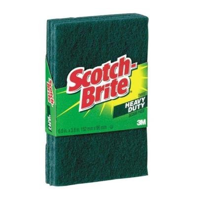 Scotch-Brite Heavy Duty Scour Pads - 3 count