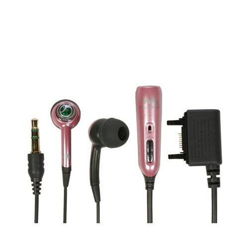 Childrens Toyshop  Electronics : Sony Ericsson® Stereo Portable Handsfree HPM-70 W/ Fast Port Jack Connector (Pink) For SE W910