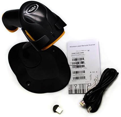 Bluetooth Bar code Scanner,Charming Mall 2 in1 Wireless Bluetooth Barcode Reader